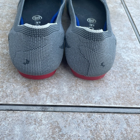 Rothy's Grey Camo Round Toe Flats - Picture 4 of 9